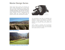 Tablet Screenshot of masterdesignseries.com